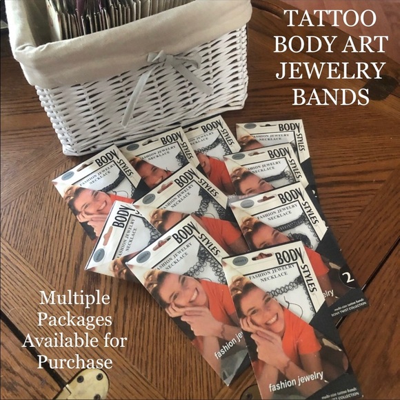 Vintage Jewelry - Tattoo Body Art Jewelry Bands FOR SALE